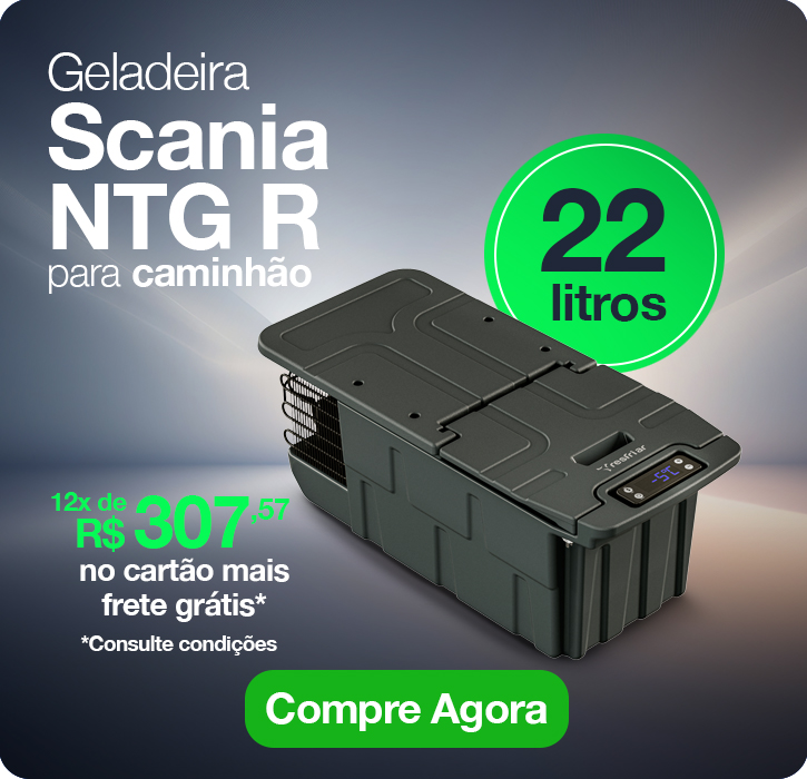 Banner Lateral Geladeira Scania NTG  - 01